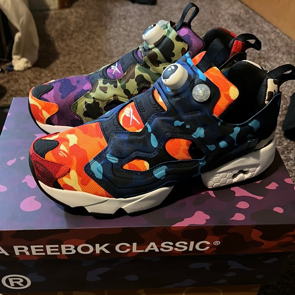 Bape Reebok Instapump DEADSTOCK